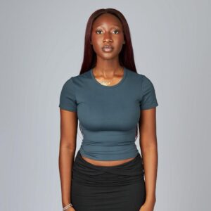 Forest Green Shyne Basic Top