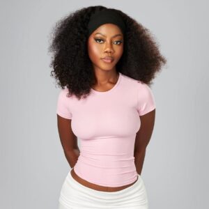 Pink Shyne Basic Top